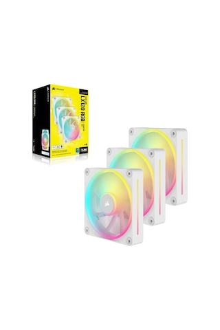 Corsaır İcue Lınk Lx120 Rgb 120mm Pwm Beyaz Üçlü Kasa Fanı -