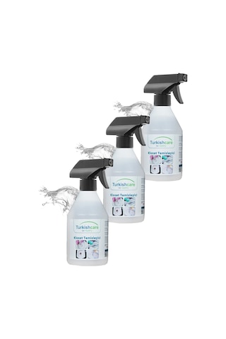Klozet Tuvalet Temizleyici Hijyen Spreyi 500 Ml. Üçlü Set