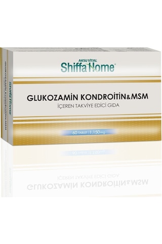 Shiffa Home Glukozamin Kondroitin ve Msm Tablet 60 Adet