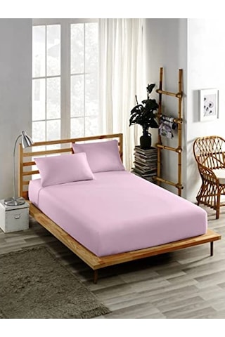 Lastikli Çarşaf Takımı Çift Kişilik, Tek Kişilik, 160x200, 140x200, 120x200, 180x200, 200x200, 150x200, 30 Cm Yüksek Kenarlı, Kumaş, Dokuma, Bez, Nevresim Kumaşı Açık Gri - Antrasit