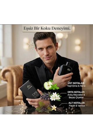 Lacoste L.12.12 Noir Edt 100 Ml Erkek Parfüm Lmn-lc-noır Odunsu