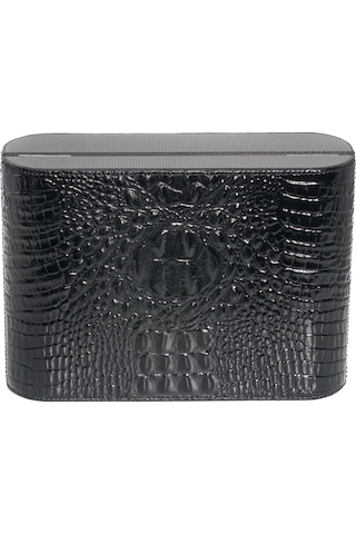 Gentili Emilio Siyah Karbon, Timsah Derisi Humidor 373054
