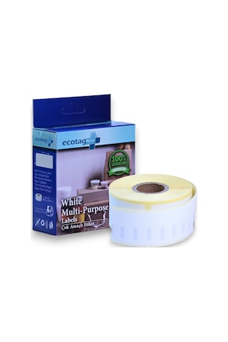 Ecotagplus Dymo Lw Etiket 89 MM X 28 MM - Beyaz-260 Adet