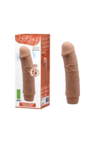Hızlı Express Pleasure Fantasy 20Cm Realistik Titreşimli Kaliteli Vibratör Penis Dildo