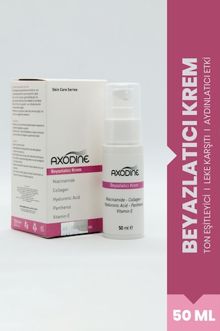 Axodine Leke Karşıtı Ton Eşitleyici Cilt Beyazlatıcı Krem 50 ML