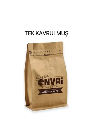 Tek Kavrulmuş Türk Kahvesi Öğütülmüş 1000 Gr