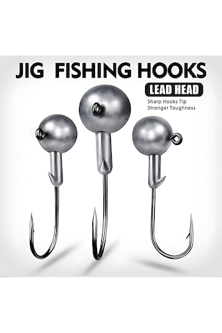 Hokkaido 10 Gram 5 Adet Jig Head -zoka