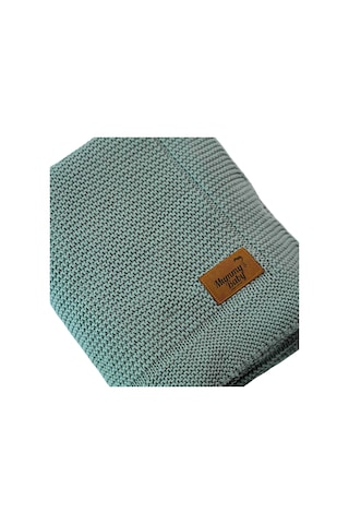 Mummy's Baby Tencel Örgü Bebek Battaniyesi 80x100 Yeşil