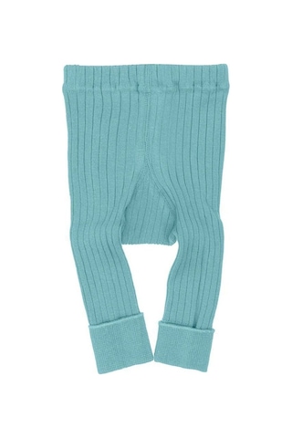 Petit Boom Fitilli Tayt Mint & Kontrast Şardonlu Sweat Beyaz Set Beyaz