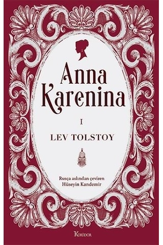 Anna Karenina 1 - Bez Ciltli - Lev Nikolayeviç Tolstoy - Koridor Yayıncılık