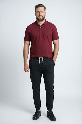 Defacto %100 Pamuk Polo Tişört H1650ax26spbr285 Bordo-br285