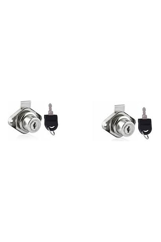 Oval Mobilya Ve Çekmece Kilit 2 Adet 0.30 Mm