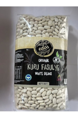 Edos Organik Kuru Fasulye 1 KG