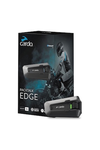 CARDO PACKTALK EDGE JBL BLUETOOTH VE INTERCOM (TEKLİ PAKET)