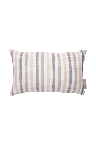 Concept Alba Striped Kırlent Lacivert 30x50 Genel