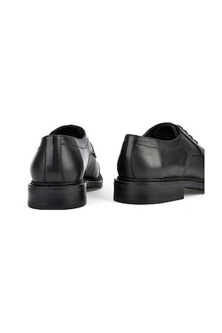 Ziya, Hakiki Deri Erkek Ayakkabı 113744 2381 Sıyah