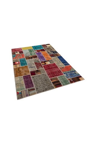 Klasik Modern Patchwork Eskitme Halı