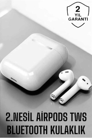 2.nesil Tws Bluetooth Kulaklık Yüksek Ses Kaliteli Yeni Nesil
