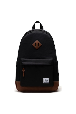 Herschel Heritage Backpack - Black/tan - Os Uniseks Siyah Sırt Çantası - 11383-00055