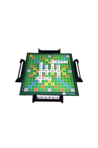 Ahşap Kelime Türetme Oyunu - Ahşap Kelime Türetmece 29x29cm