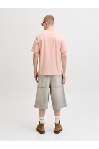 Jack & Jones Montauk Chestie Erkek Pembe Tişört 12297889-pm
