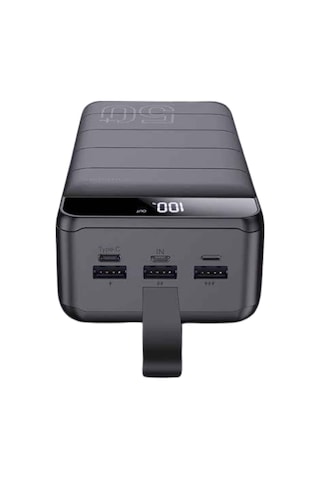 Powerbank Çoklu Şarj Girişi 50.000 Mah Taşınabilir Dijital Göstergeli Renk Renk