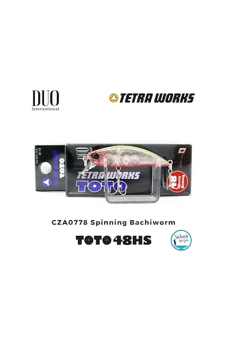 Duo Tetra Works Toto 48hs Cza0778 Spinning Bachiworm