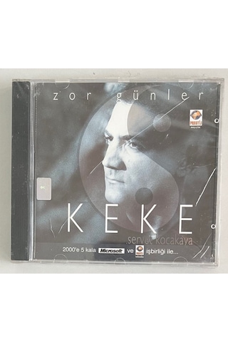 Servet Kocakaya Keke Zor Günler Cd Jelatininde Sıfır Cd