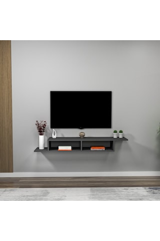 Arnetti Duvara Monte Muson Tv Sehpası Antrasit