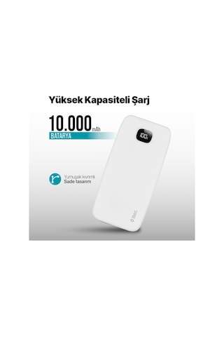 Ttec 2BB205B Lcd 10.000 mAh Powerbank