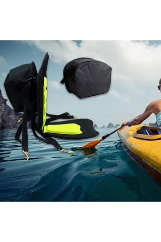 Suntek Kayak Koltuk Arkası Çantası Kürek Çekme Rafting Siyah