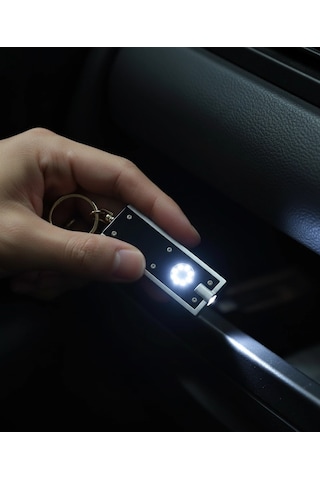 El Feneri Mini Taşınabilir Led Fener Anahtarlık Çok Amaçlı Işıklı Anahtarlık