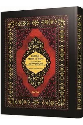 Ayfa Rahle Boy Kur'An-I Kerim Mealli 5 Özellikli