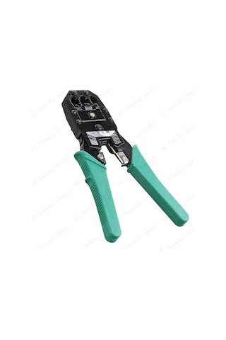 Rj45-Rj11-Rj9 Kablo Sıkma Pensesi + Kablo Soyma Aracı