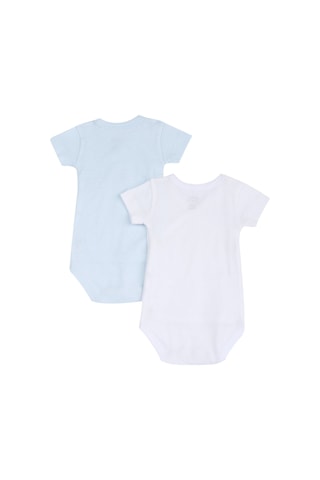 Chicco Kız Bebek 2li Kısa Kollu Body Set 09102083000000 000021 Mavi
