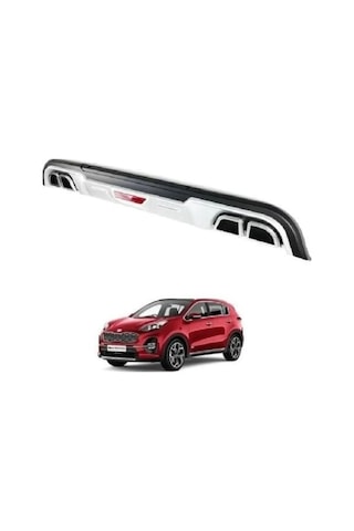 Kia Sportage Arka Tampon Koruması Difüzör 2018-2021