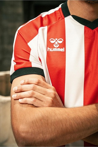 Hummel Sivasspor Efsane Çubuklu Forma 25/26 Kırmızı