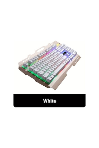 Fastbuy G700 Kablolu Klavye Dizüstü Metal Standı Oyun Klavyesi