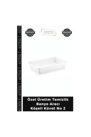 Özel Üretim Temizlik Banyo Aracı Köşeli Küvet No 2