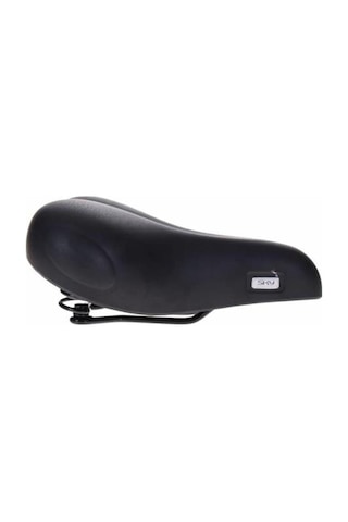 Selle Royal Sky Astrale Unisex Yaylı Geniş Rahat Bisiklet Sele Siyah - Neon Turuncu