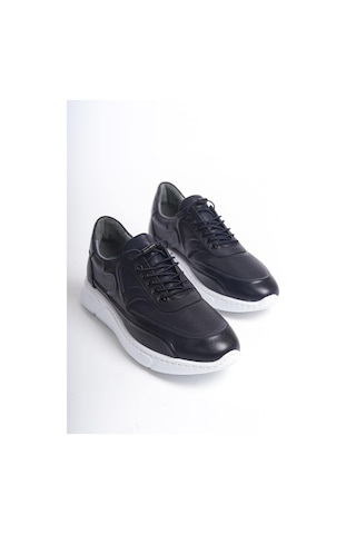 Mubiano Hakiki Deri Mbknt2090-lcv Erkek Lacivert Sneaker & Spor Ayakkabı Lacivert