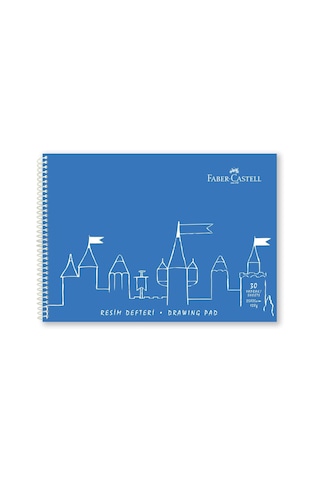 Faber-Castell PP Kapak Resim Defteri 25x35cm 30 Yaprak
