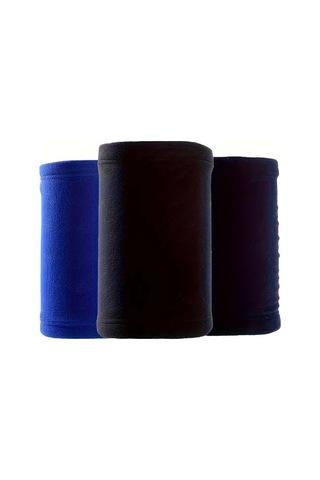 Elmpaly Kışlık Kalın Polar Boyunluk, Bisiklet Boyunluk, Rüzgar Koruyucu Yüz Maskesi Lacivert Lacivert