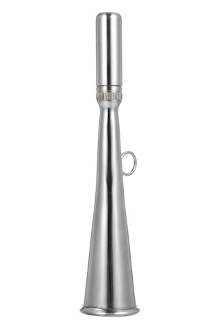 Leezsing El Tutulu Paslanmaz Çelik 304 Sis Horniği - Gümüş Renkli 18cm Fonksiyonel Horn