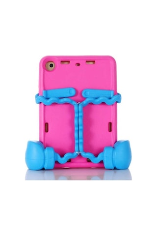 Apple Uyumlu iPad Mini 4 Zore Eva Boxer Tablet Silikon-Pembe Koyu