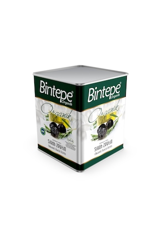 Bintepe Organik Siyah Zeytin XS 321-380 10 KG