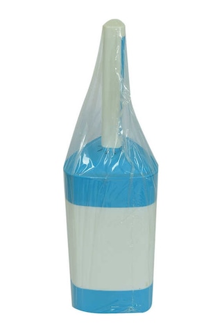 Plastik Elegant Muhafazalı Tuvalet Klozet Fırça Takımı Karışık Renk Zp-150 Çok Renkli