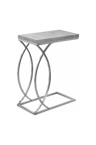 Şemi Paslanmaz Metal Yan Sehpa