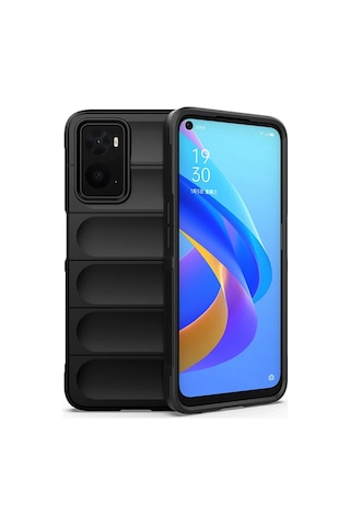 Cosmotex Newface Realme 9i 4g Kılıf Optimum Silikon - Siyah Sıyah