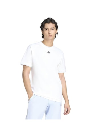 Adidas Erkek Beyaz T-shirt Chest Str Ss T Kc6448